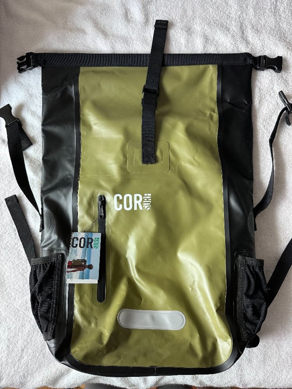 NWT Cor Surf 25L Waterproof Dry Bag Laptop Backpack Roll Top - NEW